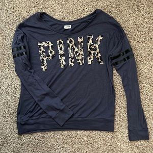 Victoria’s Secret PINK Long Sleeve Campus Tee